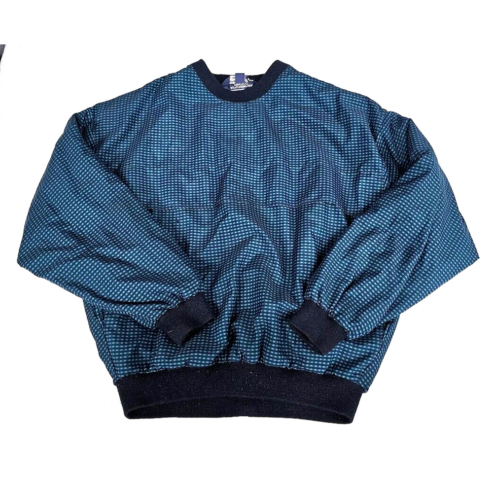 Sunderland of Scotland Small Weatherbeater Green Blue Golf Windbreaker SPOT